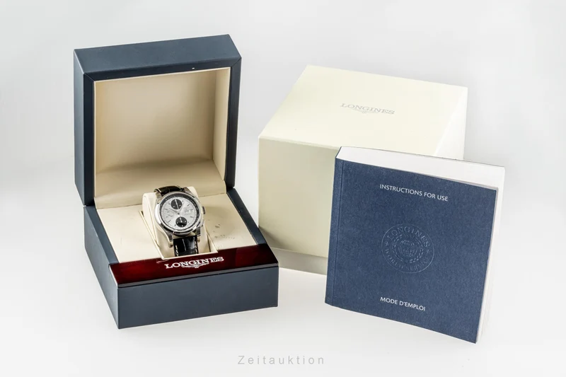 Longines Heritage chronograph steel automatic men's watch L2.747.4 [2301298]