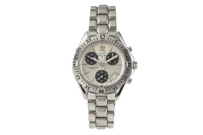 Breitling Colt chronograph steel quartz men's watch A53035 [2301280]
