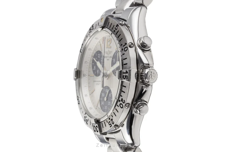 Breitling Colt chronograph steel quartz men's watch A53035 [2301280]