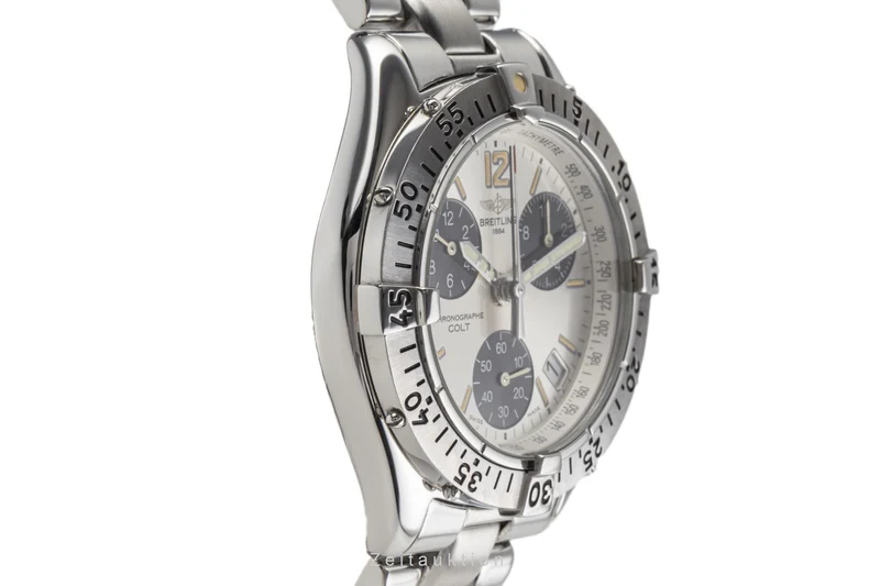 Breitling Colt chronograph steel quartz men's watch A53035 [2301280]