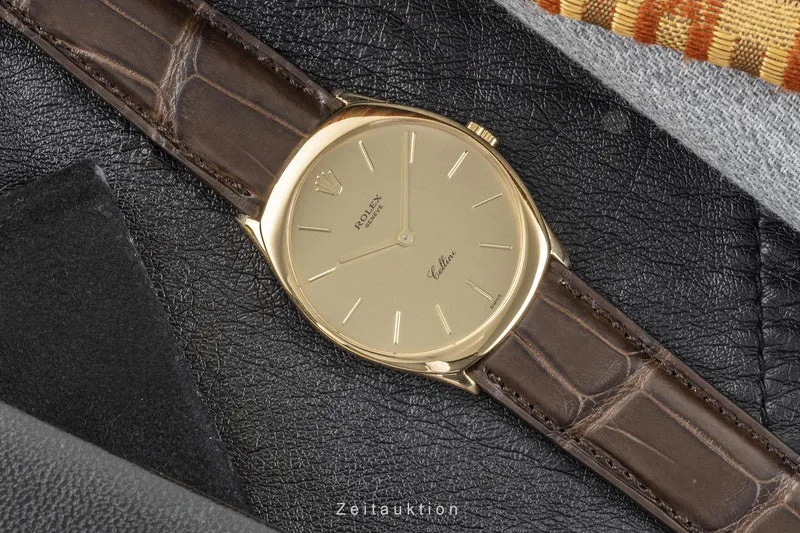 Rolex Cellini 18 ct gold manual winding men's watch 4133/8 [2301259]