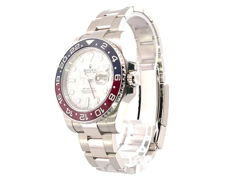 Rolex GMT Master II Weißgold 126719BLRO Meteorit