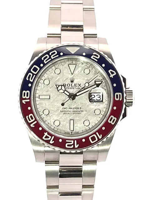 Rolex GMT Master II Weißgold 126719BLRO Meteorit