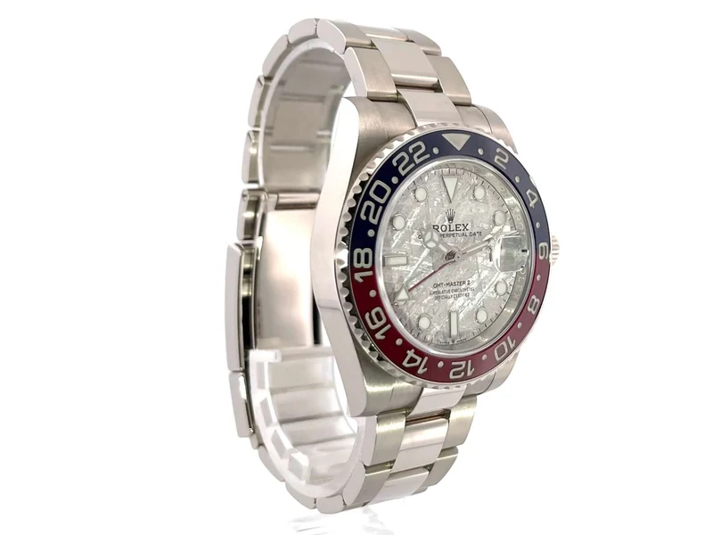 Rolex GMT Master II Weißgold 126719BLRO Meteorit