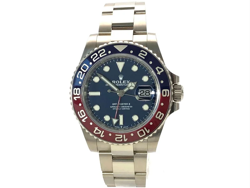Rolex GMT Master II Weißgold 126719BLRO Blau ungetragen 2020