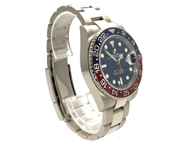 Rolex GMT Master II Weißgold 126719BLRO Blau ungetragen 2020