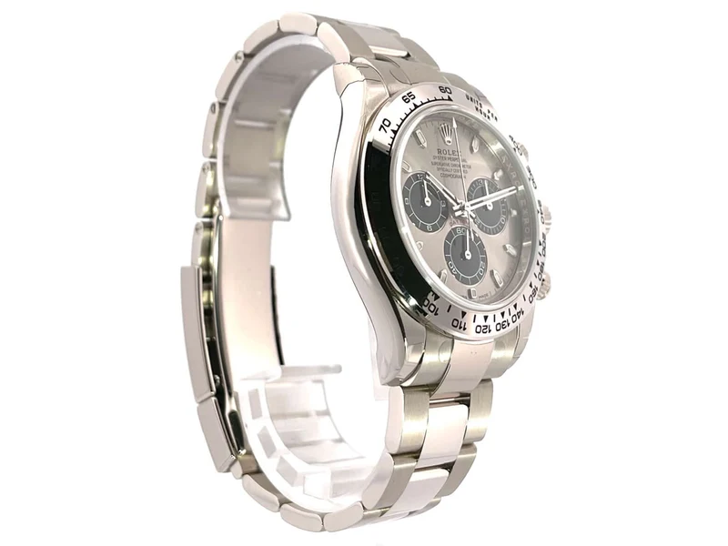 Rolex Cosmograph Daytona Weißgold 116509 Grau verklebt 2021