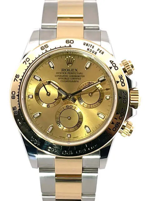 Rolex Daytona Edelstahl - Gelbgold 116503 Champagner aus 2018