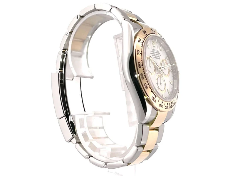 Rolex Daytona Edelstahl - Gelbgold 116503 Weiss aus 2017