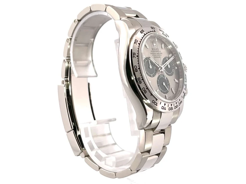 Rolex Cosmograph Daytona Weißgold 116509 Grau ungetragen 2020