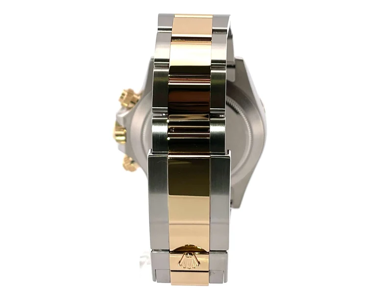 Rolex Daytona Edelstahl - Gelbgold 116503 Dunkles Perlmutt Diamant aus 2020 LC100