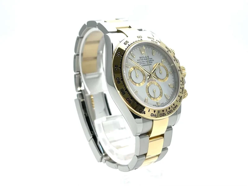 Rolex Daytona Edelstahl - Gelbgold 116503 Weiss ungetragen aus 2018