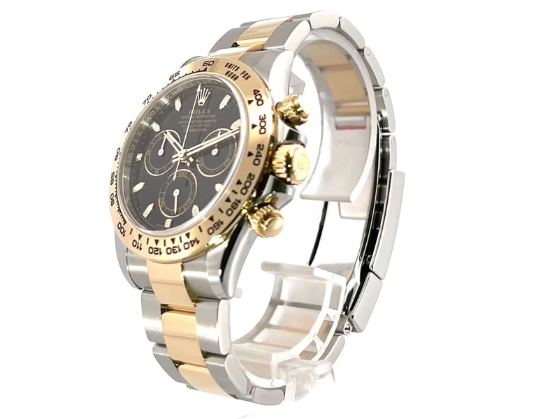 Rolex Daytona Edelstahl Gelbgold 116503 Schwarz aus 2020