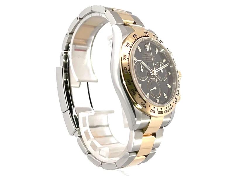 Rolex Daytona Edelstahl Gelbgold 116503 Schwarz aus 2020
