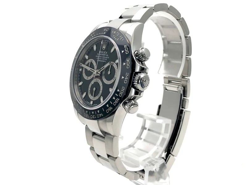 Rolex Daytona Edelstahl 116500LN Schwarz aus 2017