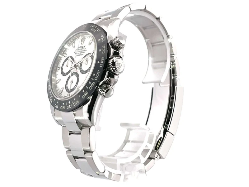 Rolex Daytona Edelstahl 116500LN Weiß aus 2019