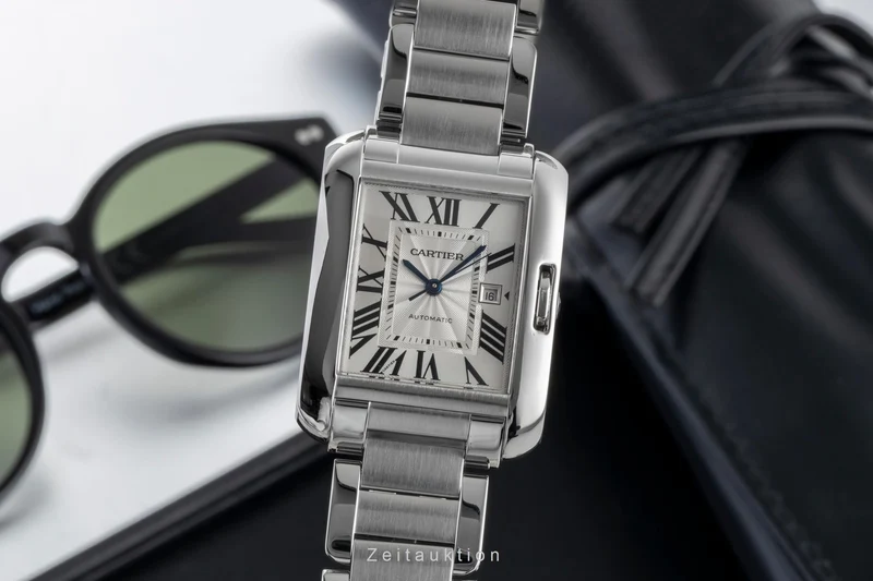 Cartier Tank steel automatic men's watch W5310009 [2601244]