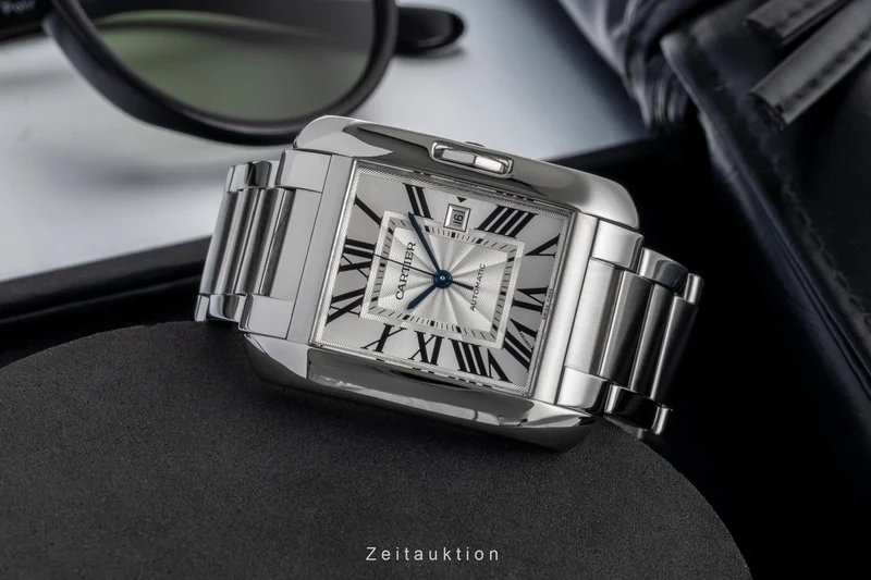 Cartier Tank steel automatic men's watch W5310009 [2601244]
