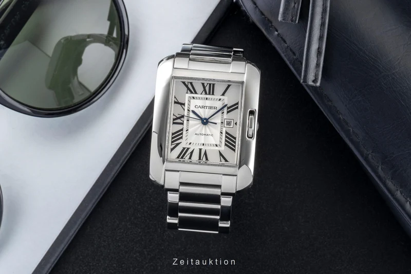 Cartier Tank steel automatic men's watch W5310009 [2601244]