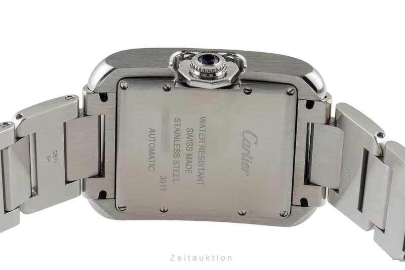 Cartier Tank steel automatic men's watch W5310009 [2601244]