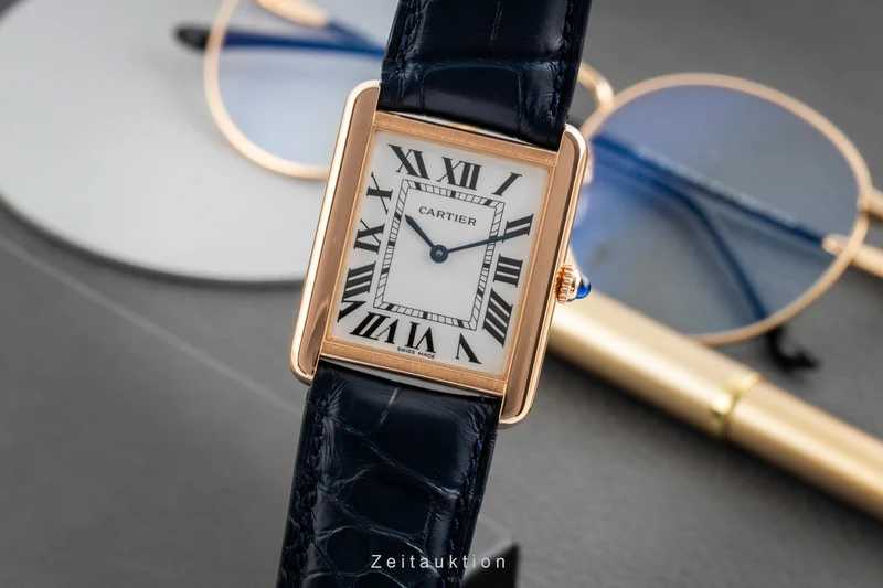Cartier Tank steel / gold quartz men's watch W5200025 [2601245]
