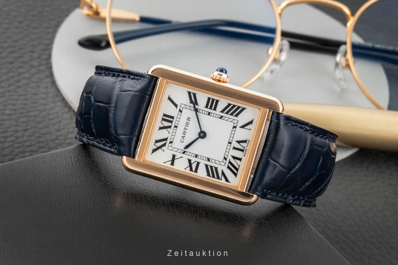 Cartier Tank steel / gold quartz men's watch W5200025 [2601245]