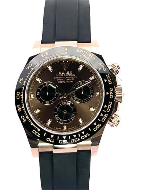 Rolex Daytona 116515LN Everose-Gold Oysterflex Choco