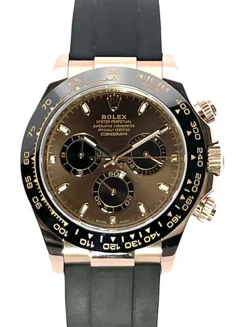 Rolex Daytona 116515LN Everose-Gold Oysterflex Choco