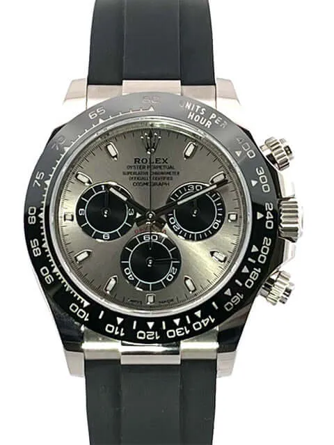 Rolex Daytona 116519LN Weißgold Oysterflex ungetragen aus 2021