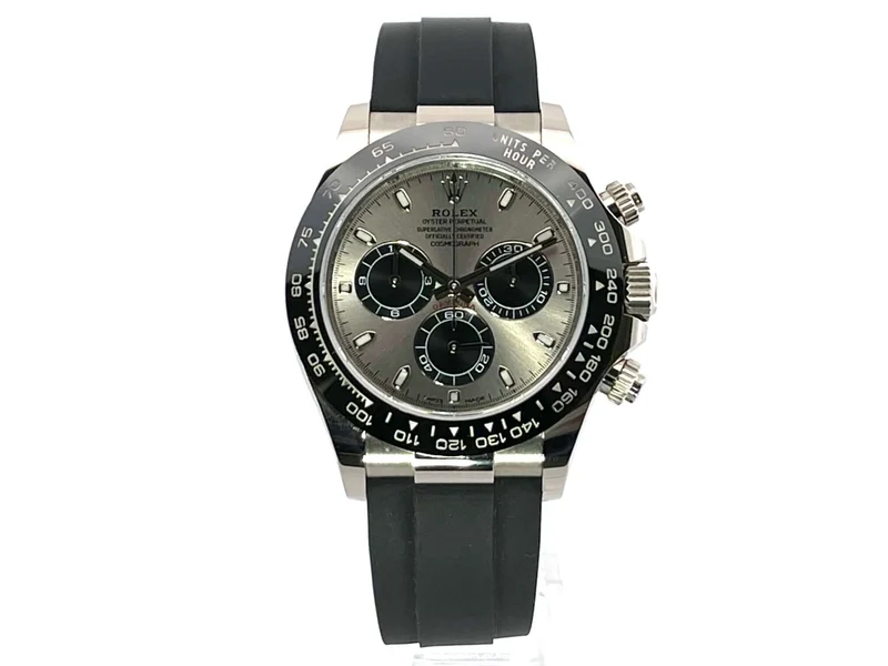 Rolex Daytona 116519LN Weißgold Oysterflex ungetragen aus 2021