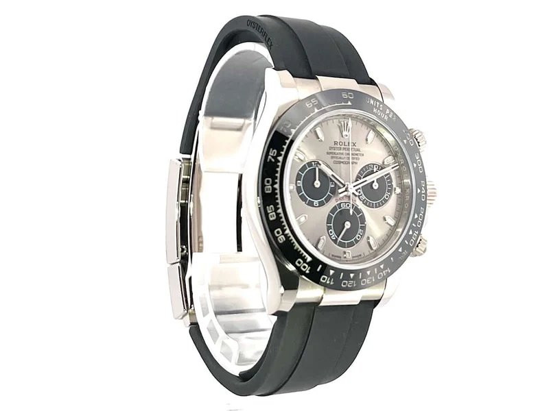 Rolex Daytona 116519LN Weißgold Oysterflex ungetragen aus 2021