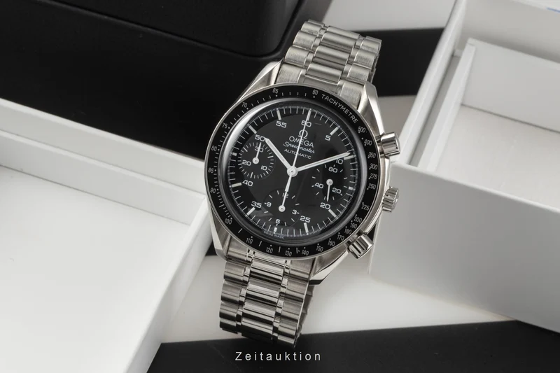 Omega Speedmaster chronograph steel automatic men's watch 175.0032.1, 3510.50.00 LP: 5900EUR [2301231]