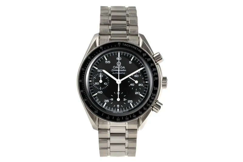 Omega Speedmaster chronograph steel automatic men's watch 175.0032.1, 3510.50.00 LP: 5900EUR [2301231]