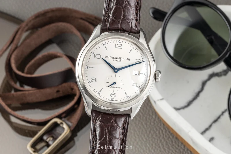 Baume & Mercier Clifton steel automatic men's watch MOA/0099, 65717 LP: 3400EUR [2301224]