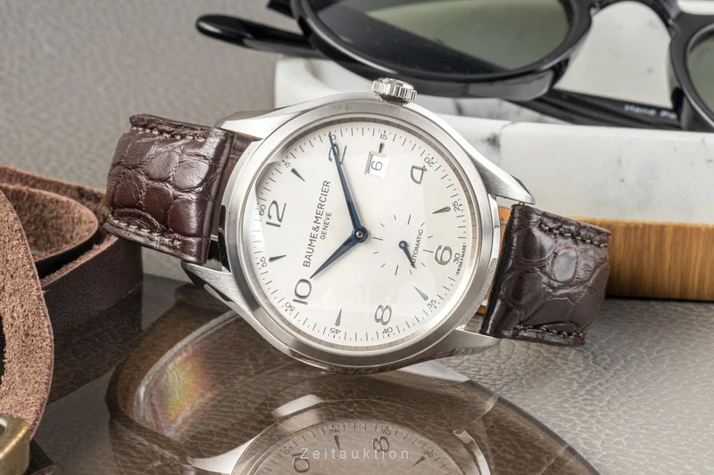 Baume & Mercier Clifton steel automatic men's watch MOA/0099, 65717 LP: 3400EUR [2301224]