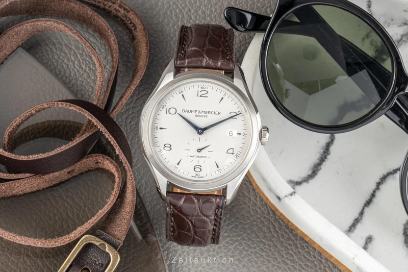 Baume & Mercier Clifton steel automatic men's watch MOA/0099, 65717 LP: 3400EUR [2301224]