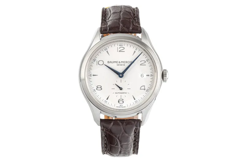 Baume & Mercier Clifton steel automatic men's watch MOA/0099, 65717 LP: 3400EUR [2301224]