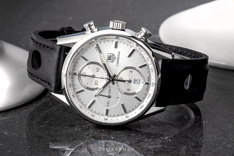 Tag Heuer Carrera chronograph steel automatic men's watch CAR2111.BA LP: 4050EUR [2301222]