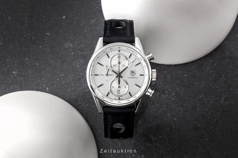 Tag Heuer Carrera chronograph steel automatic men's watch CAR2111.BA LP: 4050EUR [2301222]