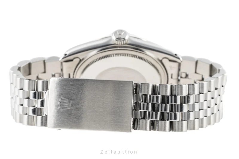 Rolex Datejust steel / white gold automatic men's watch 16014 LP: 7500EUR [2301192]