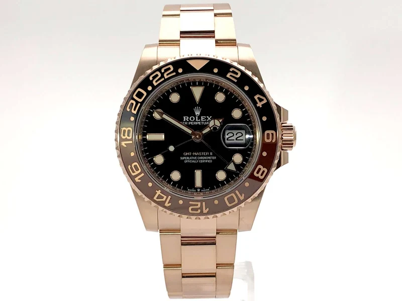 Rolex GMT-Master II Everose-Gold 126715CHNR ungetragen aus 2019 LC100
