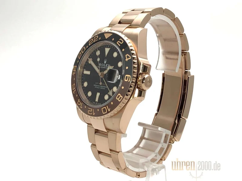 Rolex GMT-Master II Everose-Gold 126715CHNR aus 2019 ungetragen