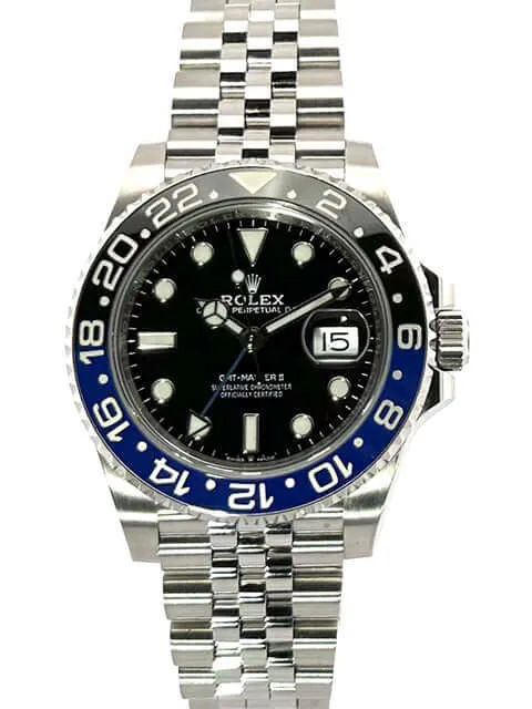 Rolex GMT Master II Edelstahl 126710BLNR