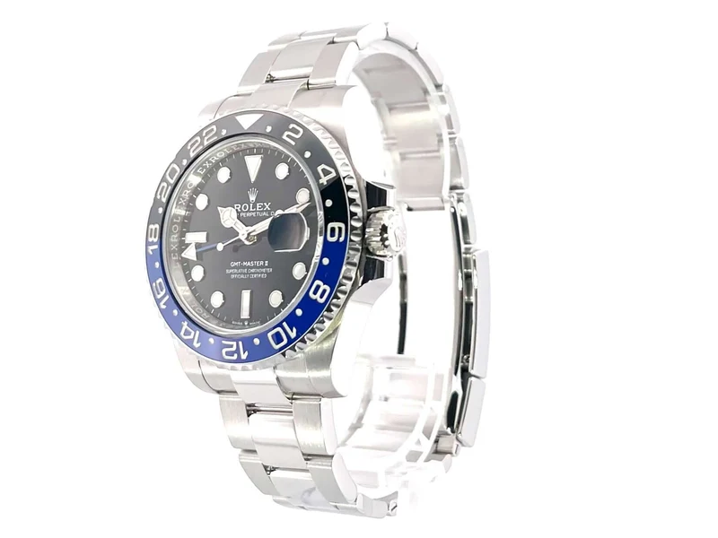 Rolex GMT Master II Edelstahl 126710BLNR Oyster-Band