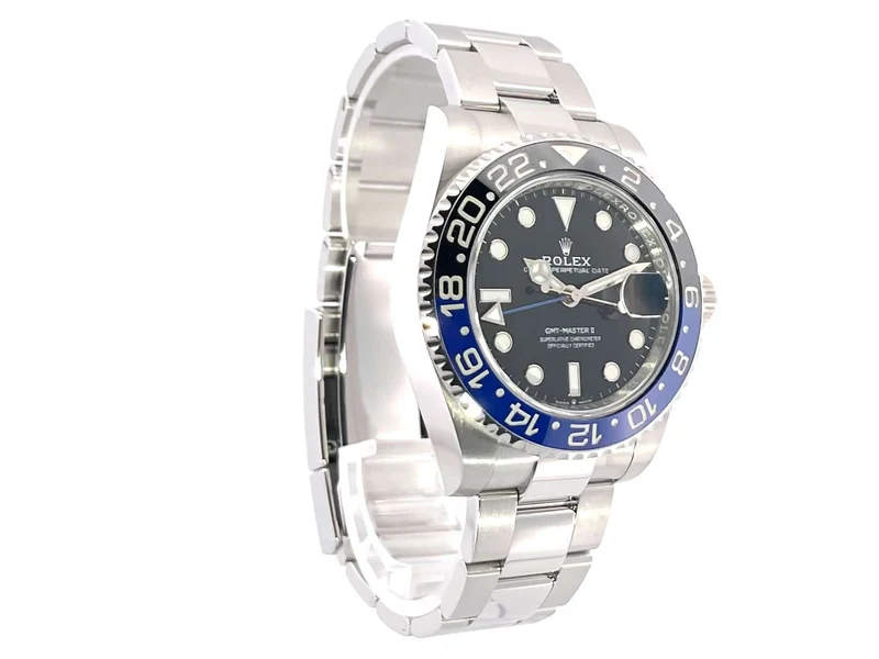 Rolex GMT Master II Edelstahl 126710BLNR Oyster-Band
