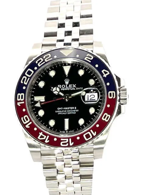 Rolex GMT Master II Edelstahl 126710BLRO