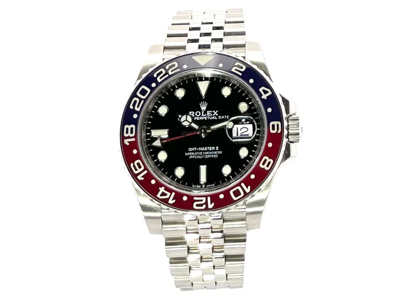 Rolex GMT Master II Edelstahl 126710BLRO