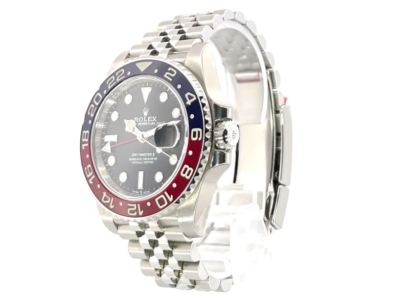 Rolex GMT Master II Edelstahl 126710BLRO