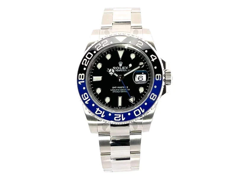 Rolex GMT Master II Edelstahl 126710BLNR Oyster-Band