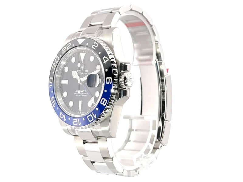 Rolex GMT Master II Edelstahl 126710BLNR Oyster-Band